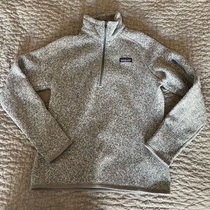 Patagonia Better Sweater Half Zip in Gray